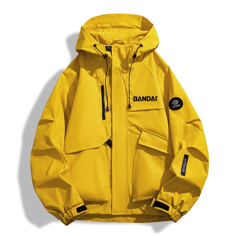 Streetwear Brand Clothing - Trendy Brand BANDAI Printed Men's Hoodie
